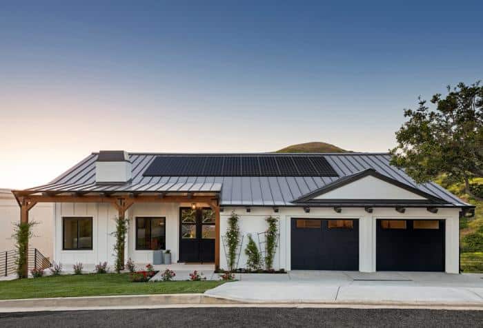 Home With SunPower Solar Panels